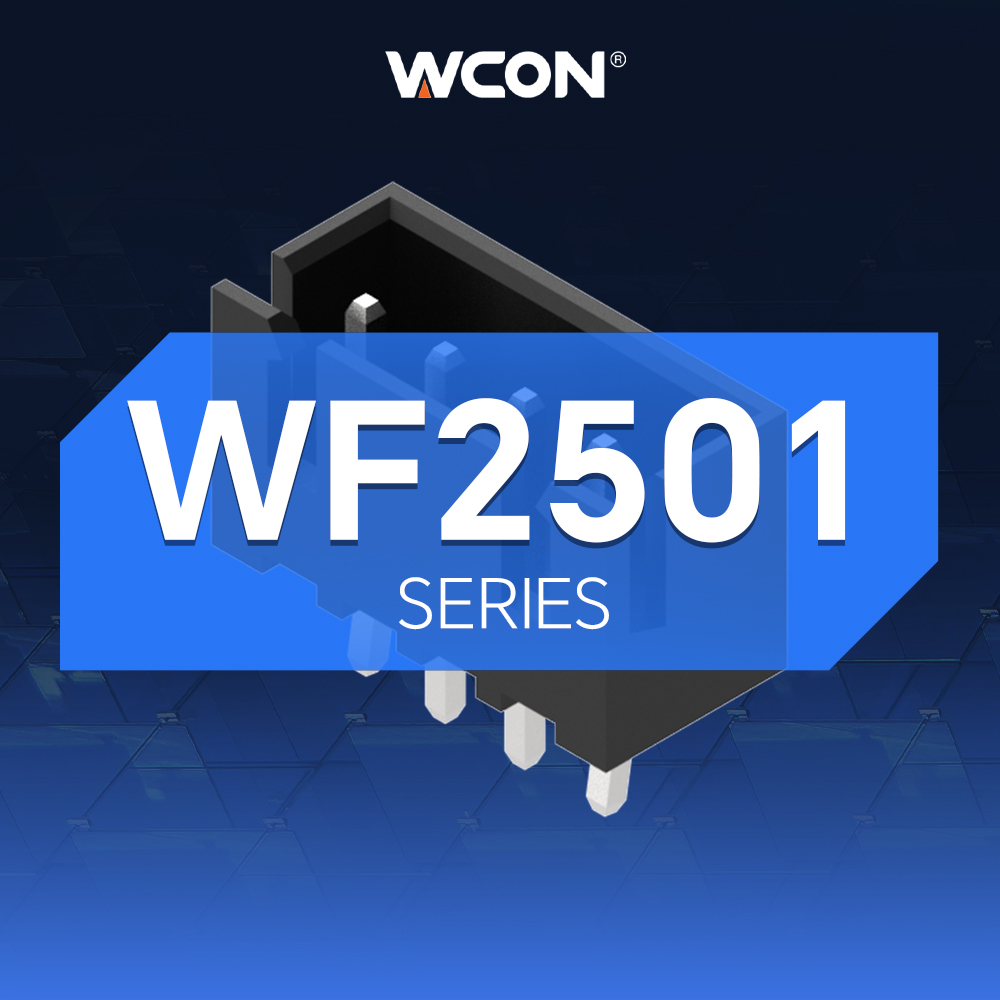 WF2501系列乐竞（中国）lejing·官方网页版
器 : 2.50mm间距线对板锁扣设计，高保持力